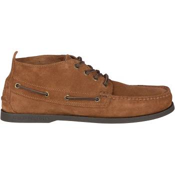 Sperry Authentic Original Suede Hnede - Panske Chukka Čižmy